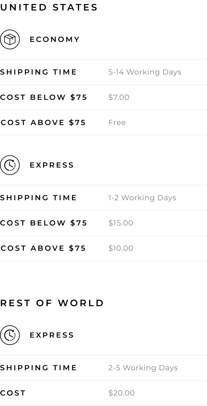 Free hotsell express shipping